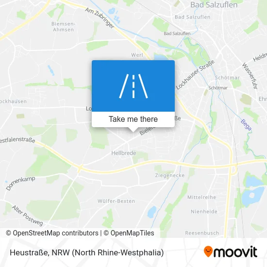Карта Heustraße