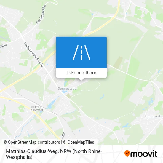 Карта Matthias-Claudius-Weg