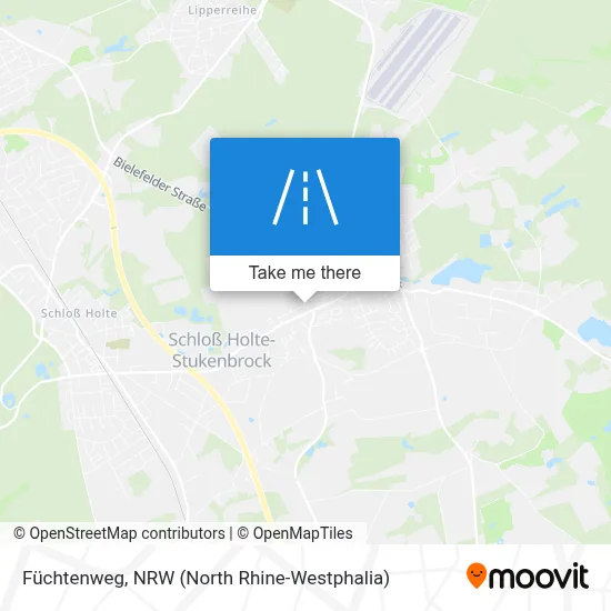 Füchtenweg map