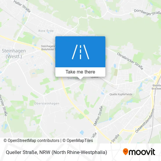 Карта Queller Straße