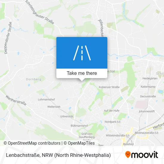 Карта Lenbachstraße