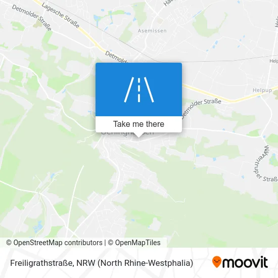 Карта Freiligrathstraße