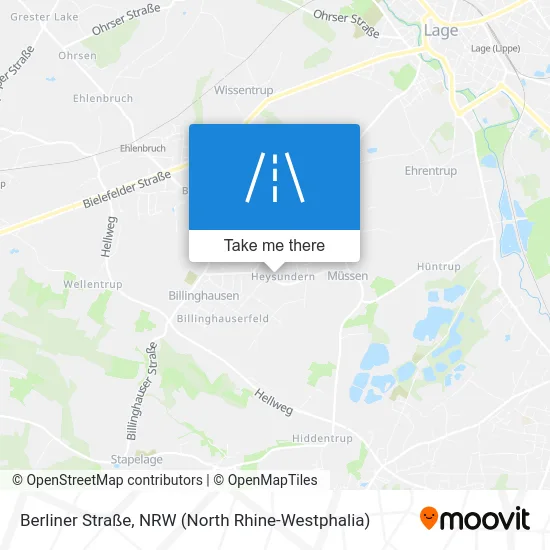 Карта Berliner Straße