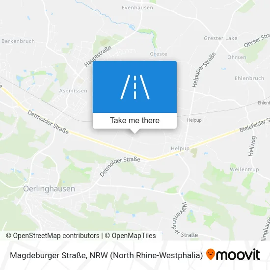 Карта Magdeburger Straße