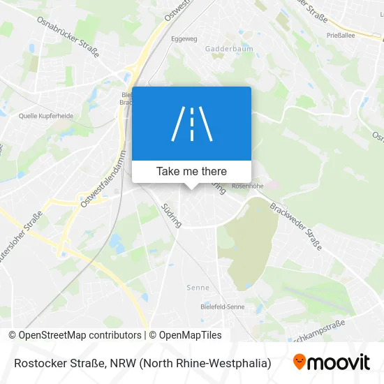 Карта Rostocker Straße