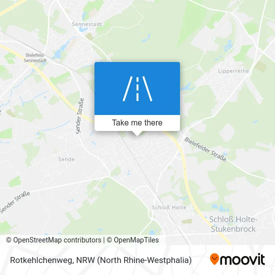 Карта Rotkehlchenweg