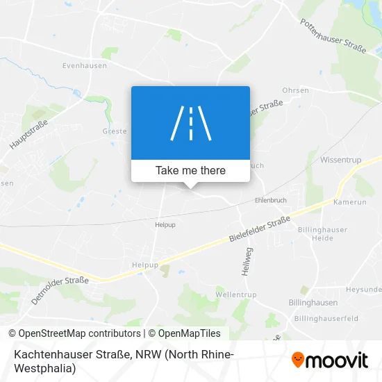 Карта Kachtenhauser Straße