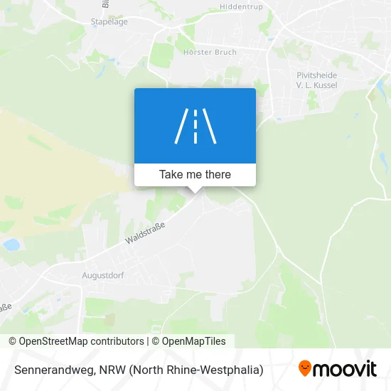 Карта Sennerandweg