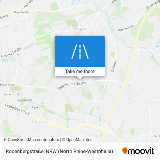 Карта Rodenbergstraße