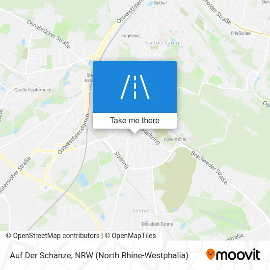 Карта Auf Der Schanze