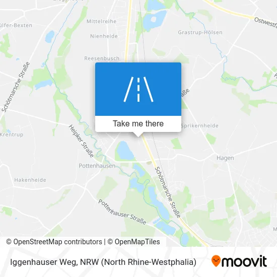 Карта Iggenhauser Weg