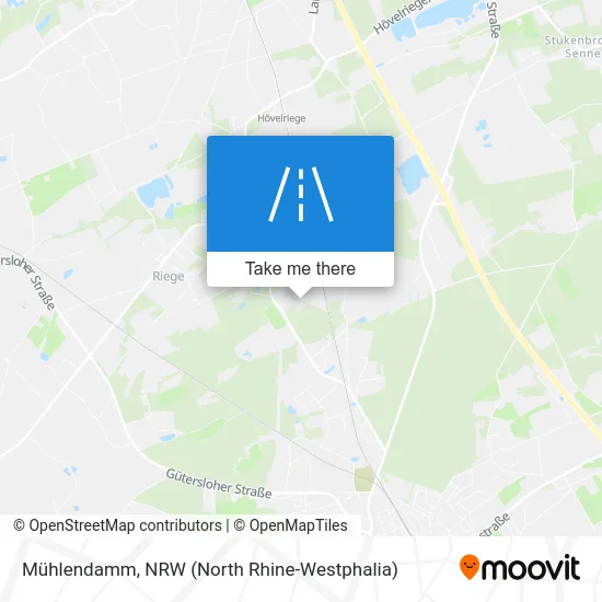 Карта Mühlendamm