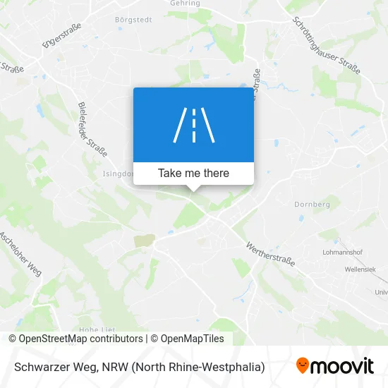 Карта Schwarzer Weg