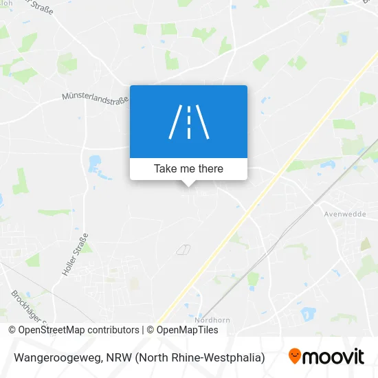 Карта Wangeroogeweg