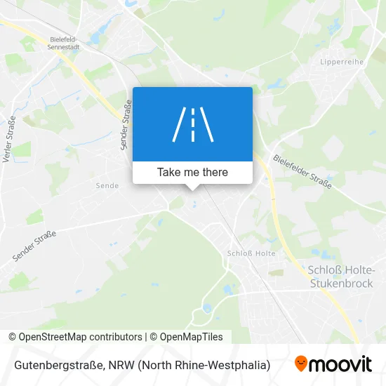 Gutenbergstraße map