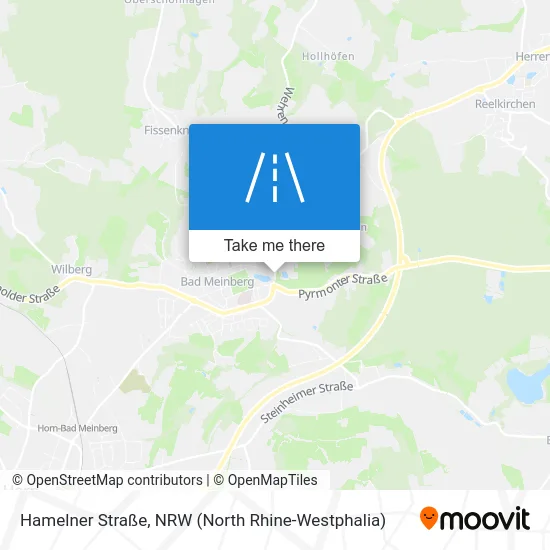 Карта Hamelner Straße