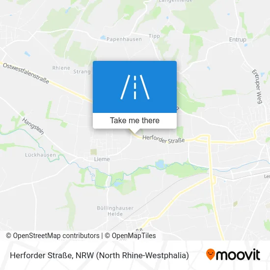Карта Herforder Straße