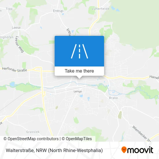 Карта Walterstraße