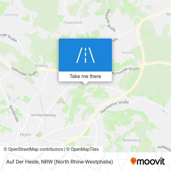 Карта Auf Der Heide