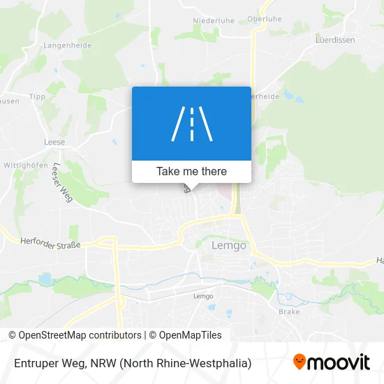 Карта Entruper Weg