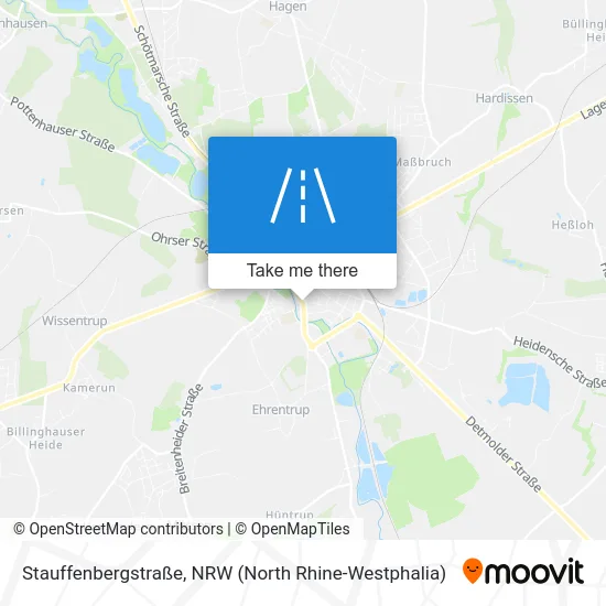 Карта Stauffenbergstraße