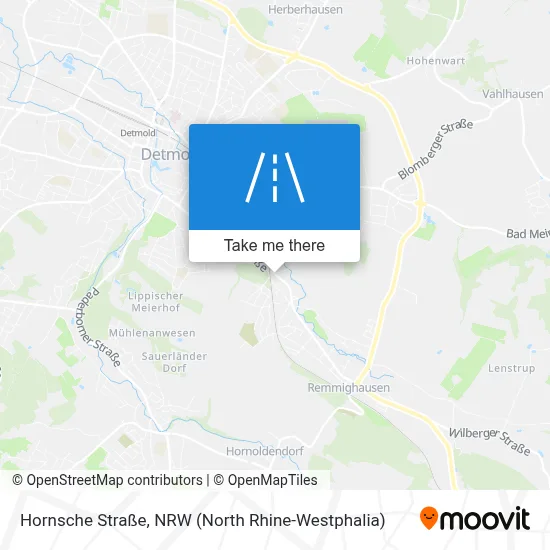 Hornsche Straße map
