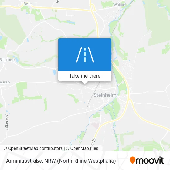 Карта Arminiusstraße