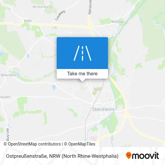 Карта Ostpreußenstraße