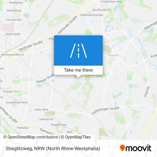 Карта Stieglitzweg