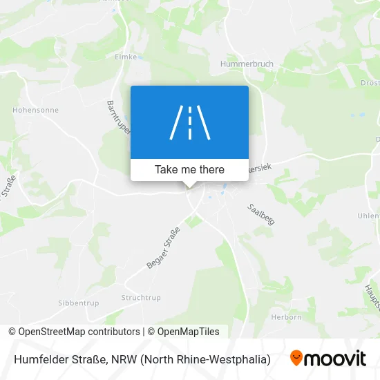 Карта Humfelder Straße