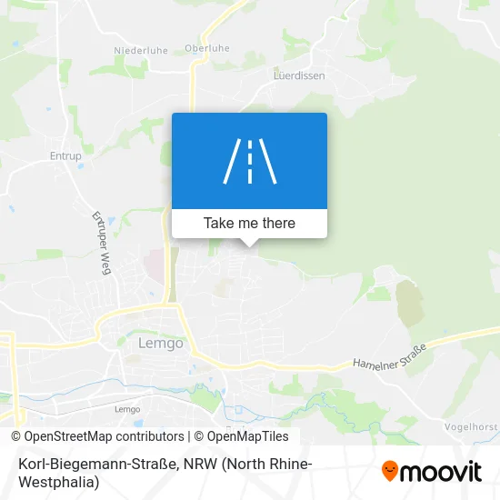 Карта Korl-Biegemann-Straße