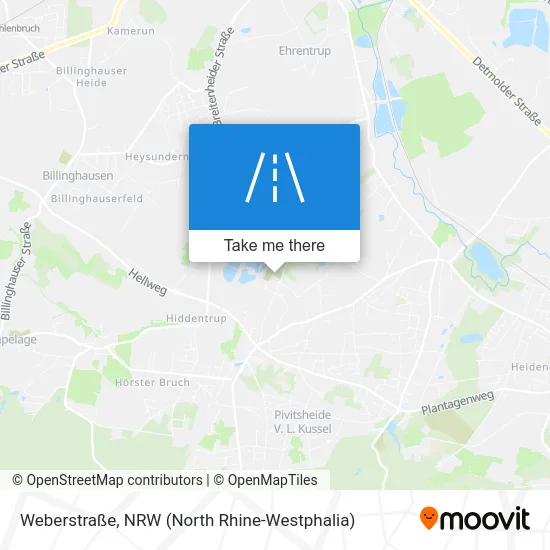 Карта Weberstraße