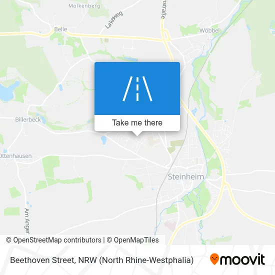 Beethovenstraße map