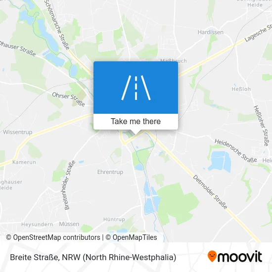 Карта Breite Straße
