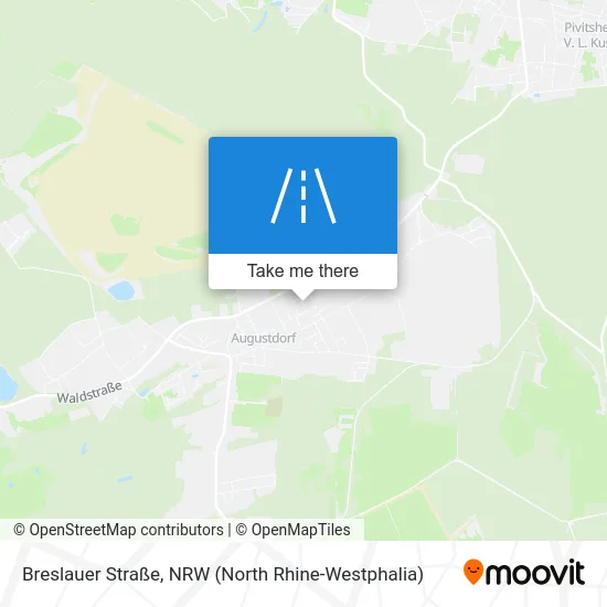 Карта Breslauer Straße