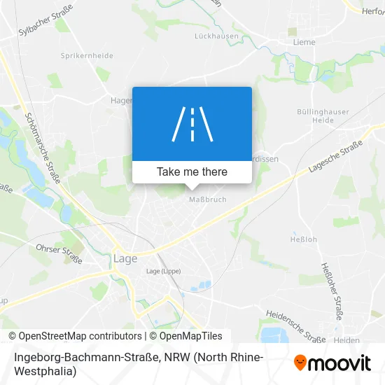 Ingeborg-Bachmann-Straße map