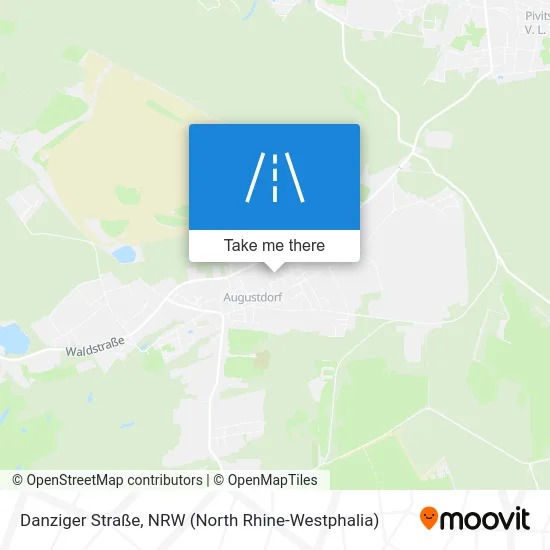 Карта Danziger Straße