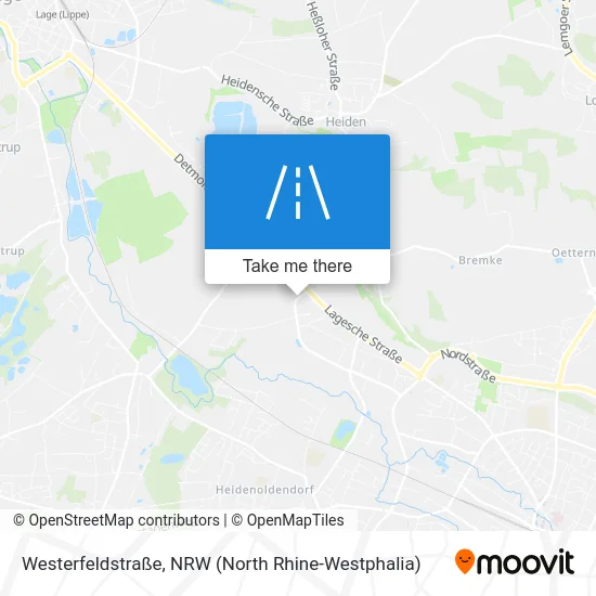 Карта Westerfeldstraße