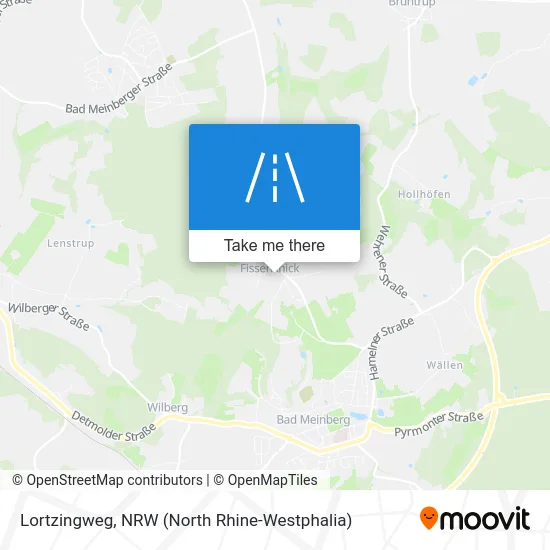 Lortzingweg map