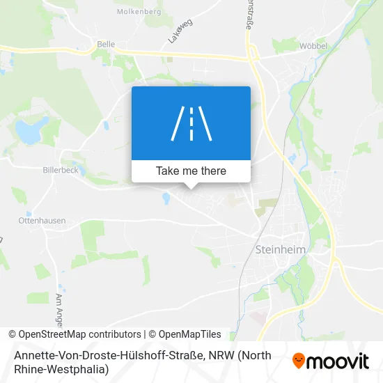 Карта Annette-Von-Droste-Hülshoff-Straße