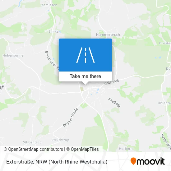 Карта Exterstraße