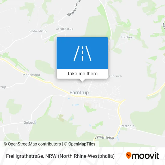 Карта Freiligrathstraße