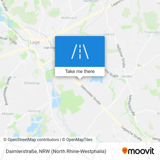 Карта Daimlerstraße