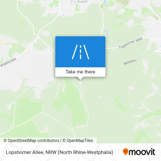 Lopshorner Allee map