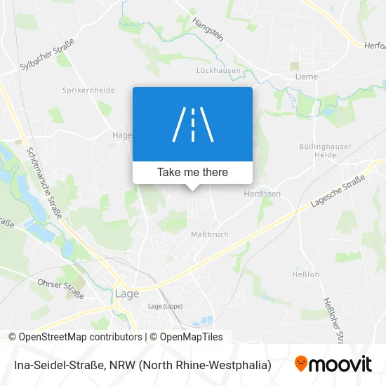 Ina-Seidel-Straße map