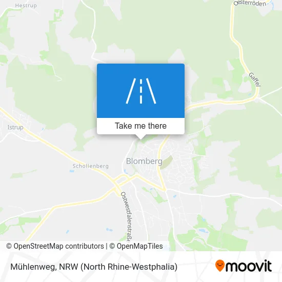 Карта Mühlenweg