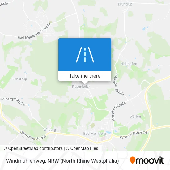 Windmühlenweg map