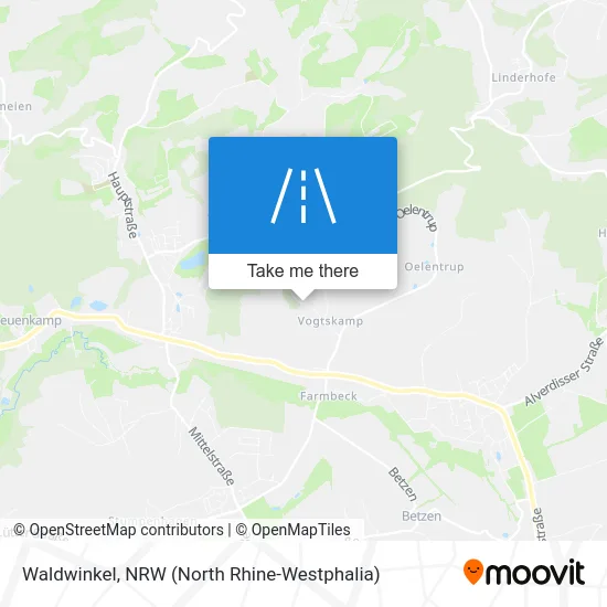 Карта Waldwinkel