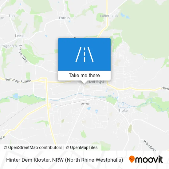 Карта Hinter Dem Kloster