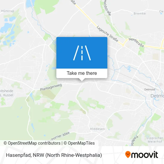 Карта Hasenpfad